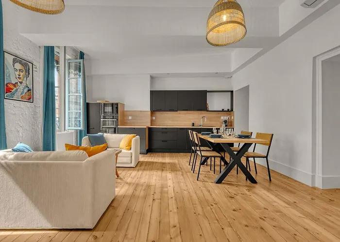 Lamazou - Appt Climatise En Centre-ville Apartman Toulouse