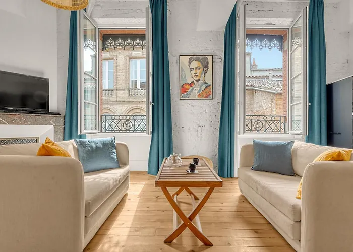 Lamazou - Appt Climatise En Centre-ville Apartman Toulouse
