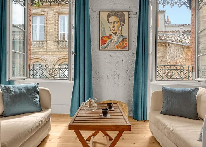 Lamazou - Appt Climatise En Centre-ville Apartman